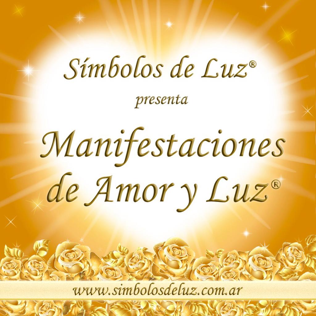 Manifestaciones de Amor y Luz de Símbolos de Luz